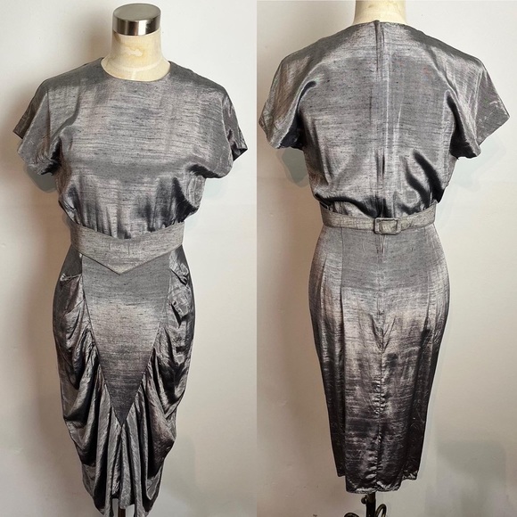 All that Jazz Dresses Vintage All That Jazz Silver Dress Poshmark